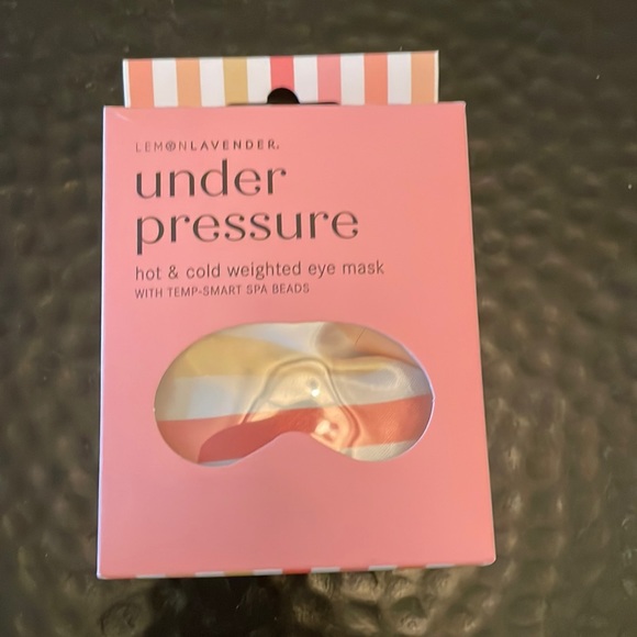Lemon lavender under pressure hot & cold weighted eye mask - Picture 1 of 4